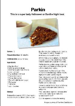 Recipe - Parkin